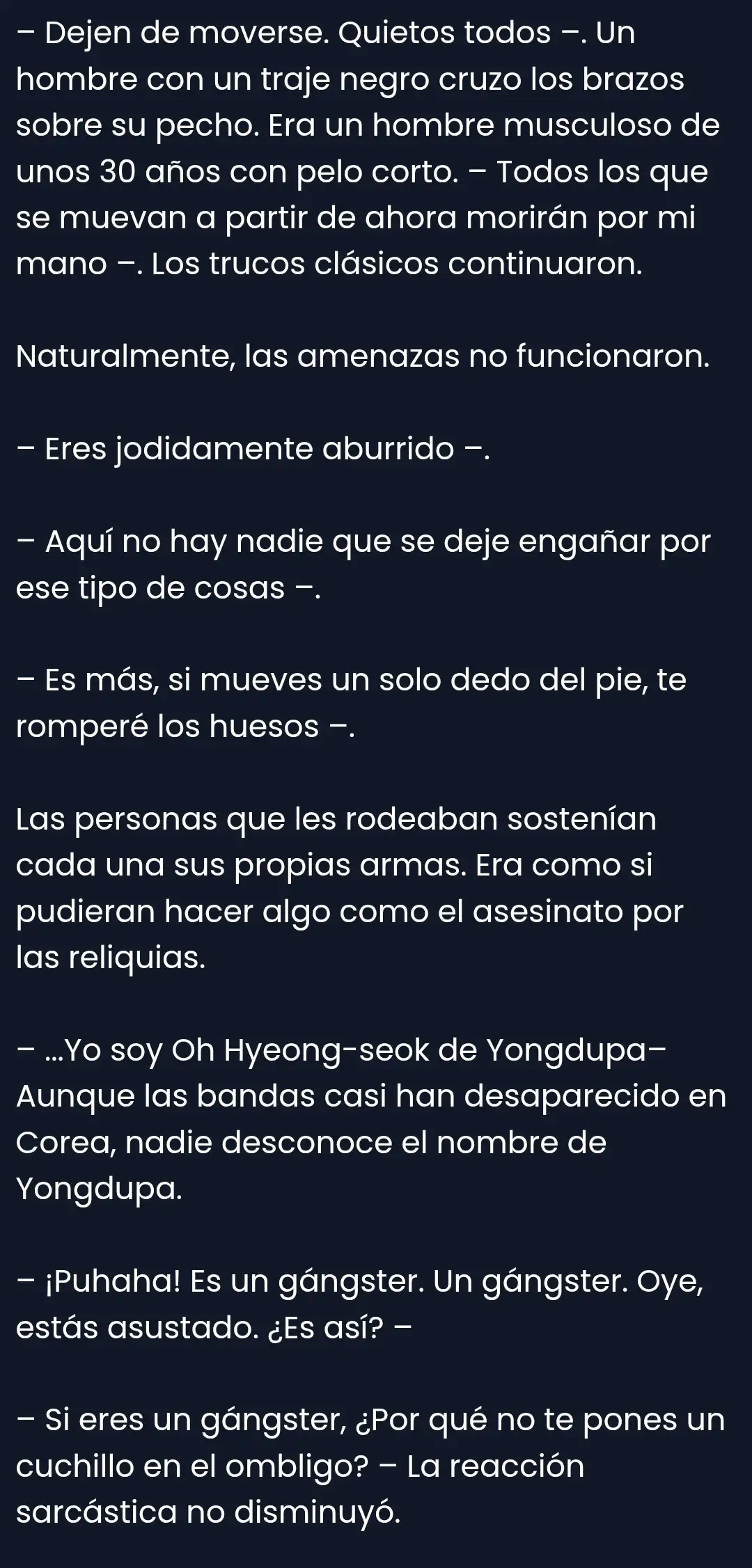 Novato Solo A Nivel Maximo (Novela) - Capítulo 4 - Página 5 - LectorTMOo