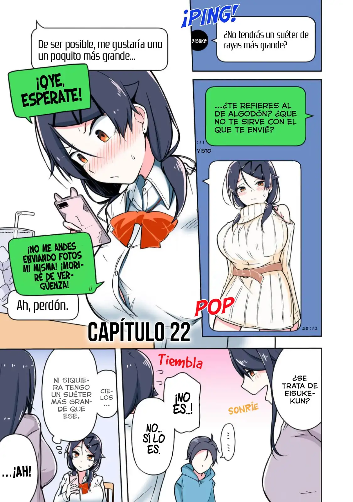 ¡Nunca Más Te Enviaré una Selfie!ㅤ - Capítulo 22 - Página 3 - LectorTMOo