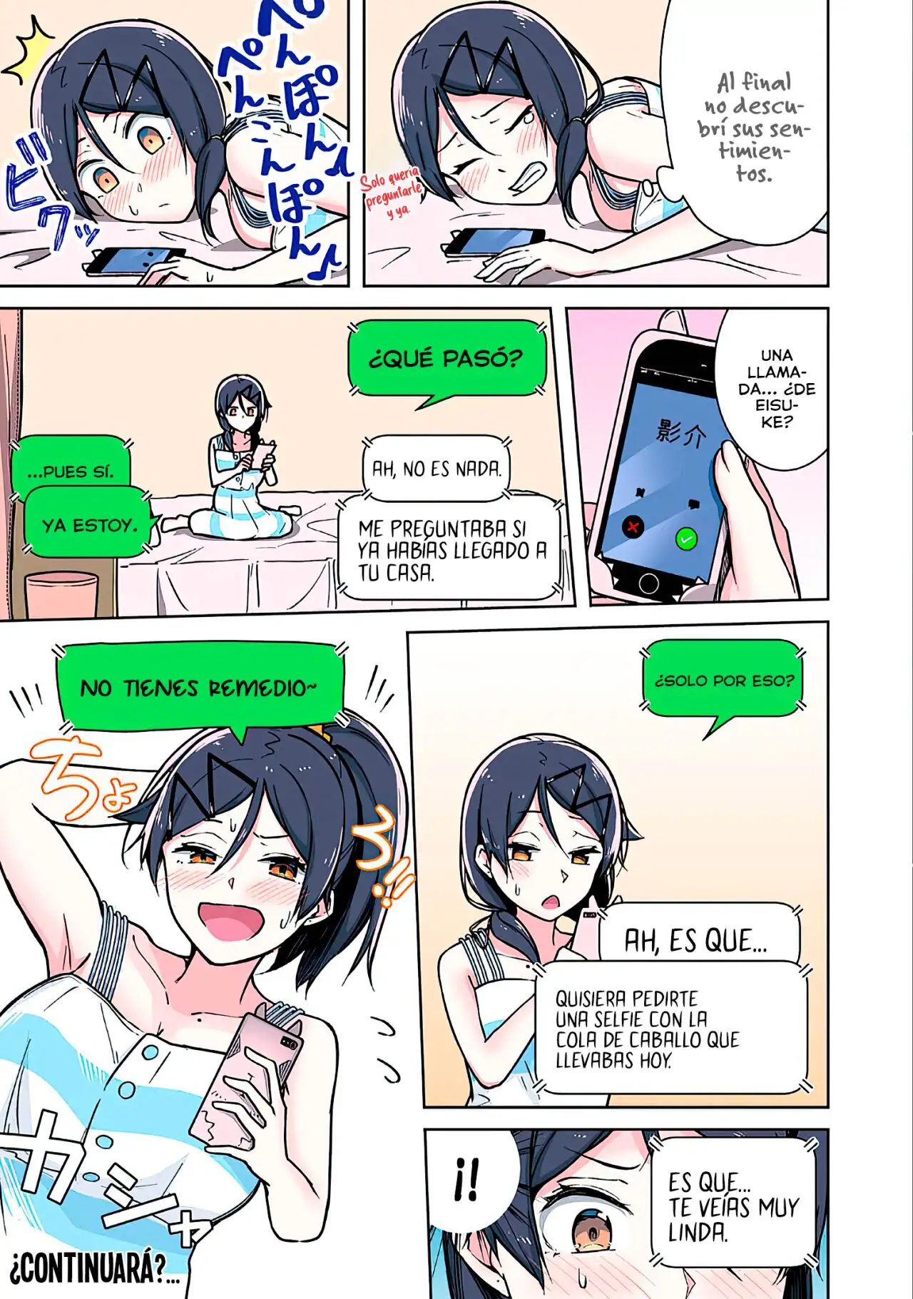 ¡Nunca Más Te Enviaré una Selfie!ㅤ - Capítulo 31 - Página 7 - LectorTMOo