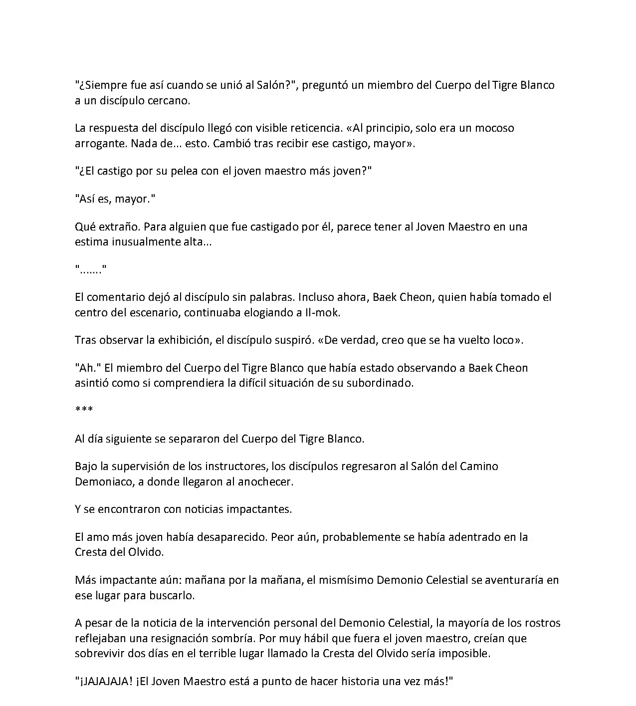 Obligado A Ser Demonio Celestial - Capítulo 100 - Página 5 - LectorTMOo