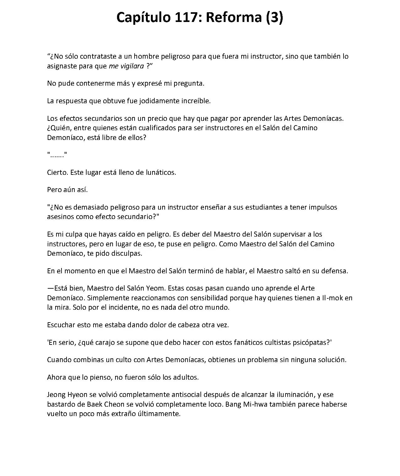 Obligado A Ser Demonio Celestial - Capítulo 117 - Página 2 - LectorTMOo