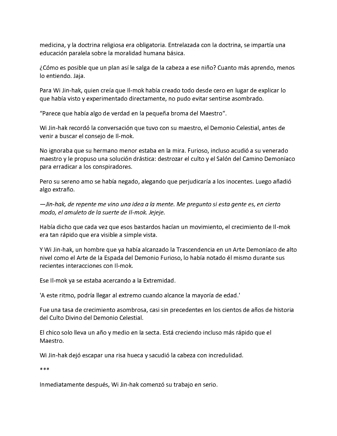 Obligado A Ser Demonio Celestial - Capítulo 120 - Página 5 - LectorTMOo