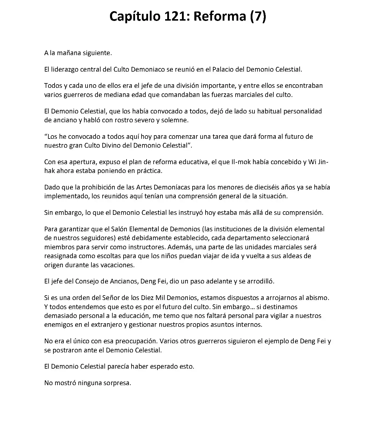 Obligado A Ser Demonio Celestial - Capítulo 121 - Página 2 - LectorTMOo