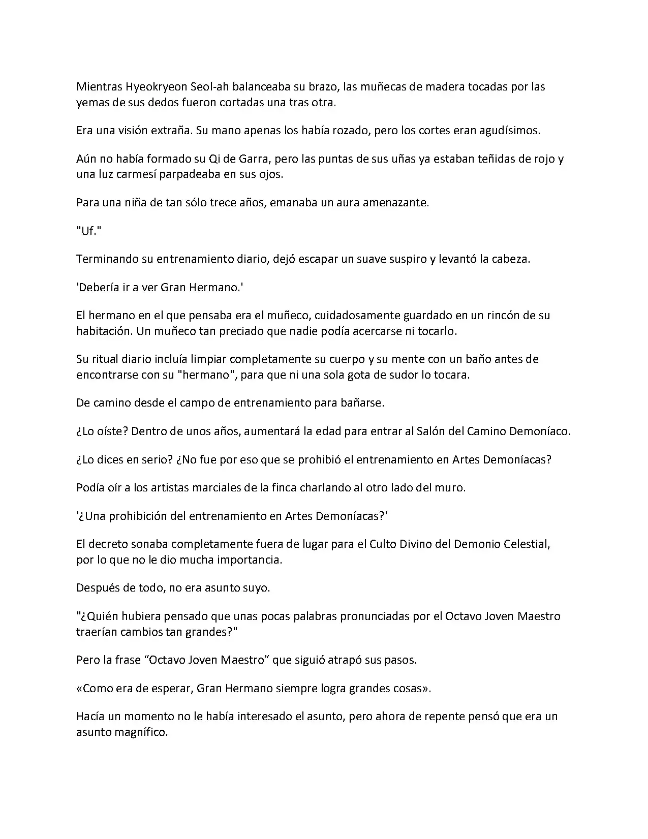 Obligado A Ser Demonio Celestial - Capítulo 122 - Página 8 - LectorTMOo