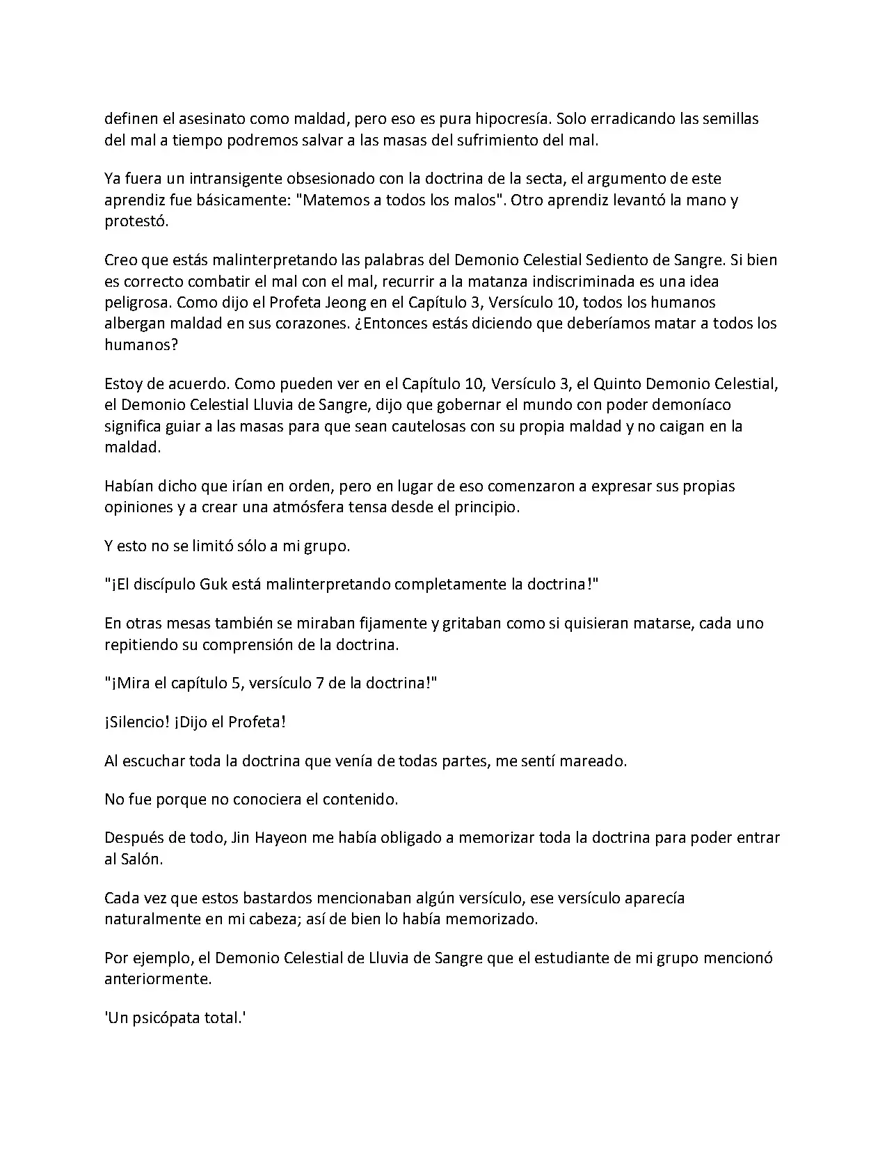 Obligado A Ser Demonio Celestial - Capítulo 130 - Página 6 - LectorTMOo