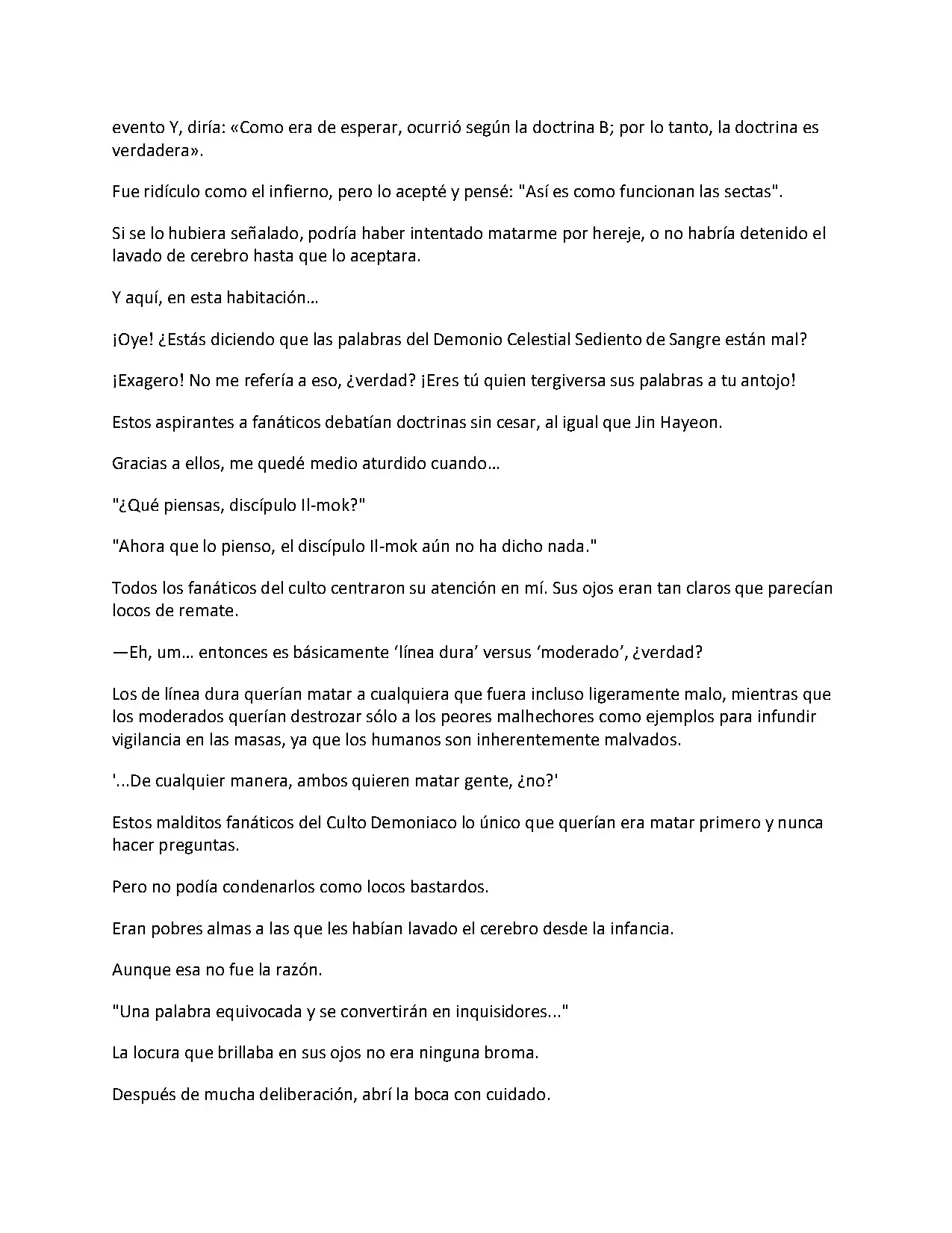 Obligado A Ser Demonio Celestial - Capítulo 130 - Página 8 - LectorTMOo