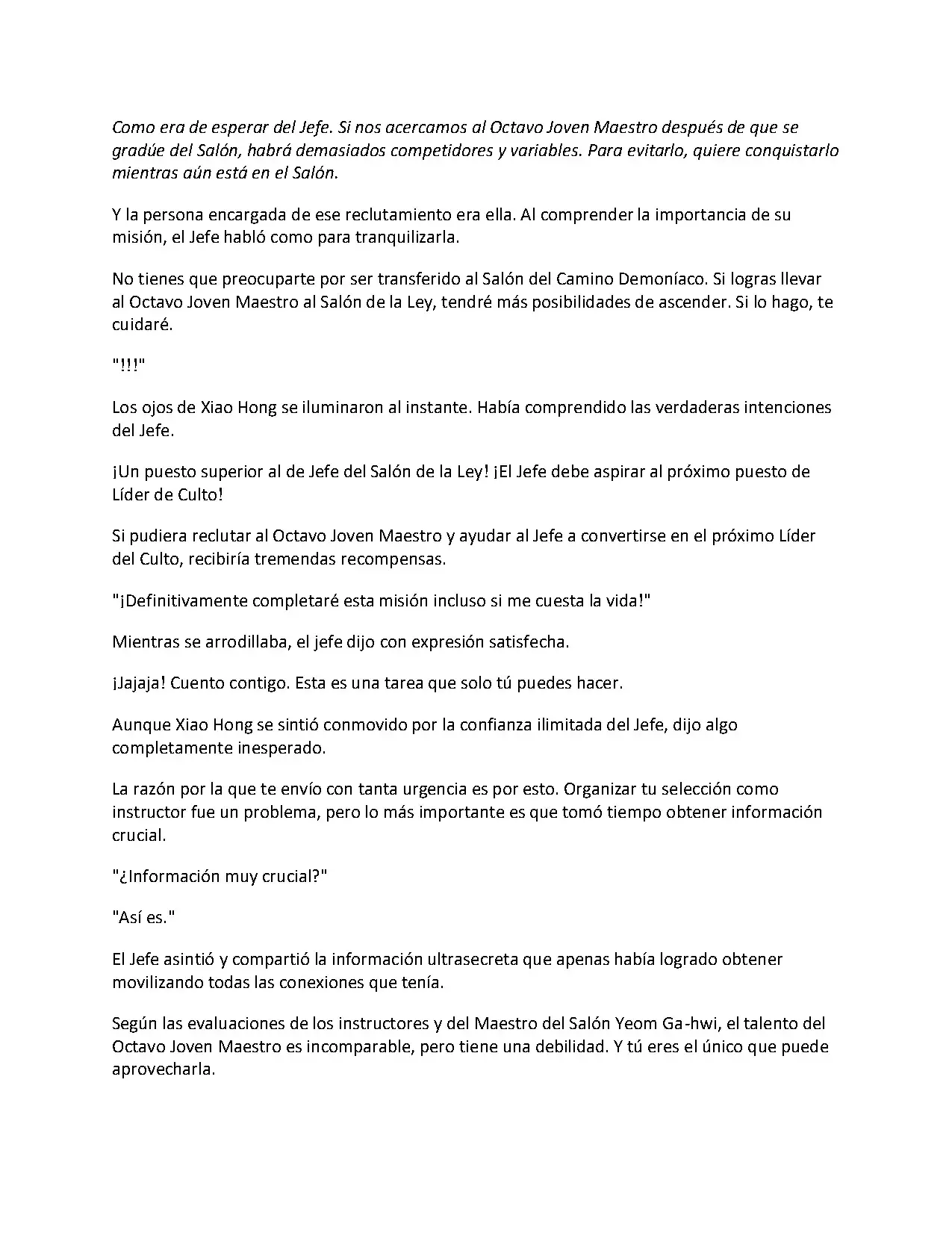 Obligado A Ser Demonio Celestial - Capítulo 139 - Página 8 - LectorTMOo