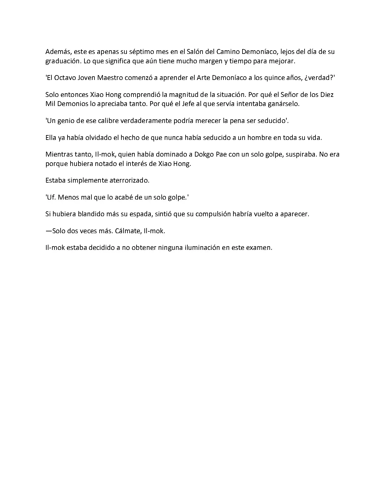Obligado A Ser Demonio Celestial - Capítulo 140 - Página 9 - LectorTMOo