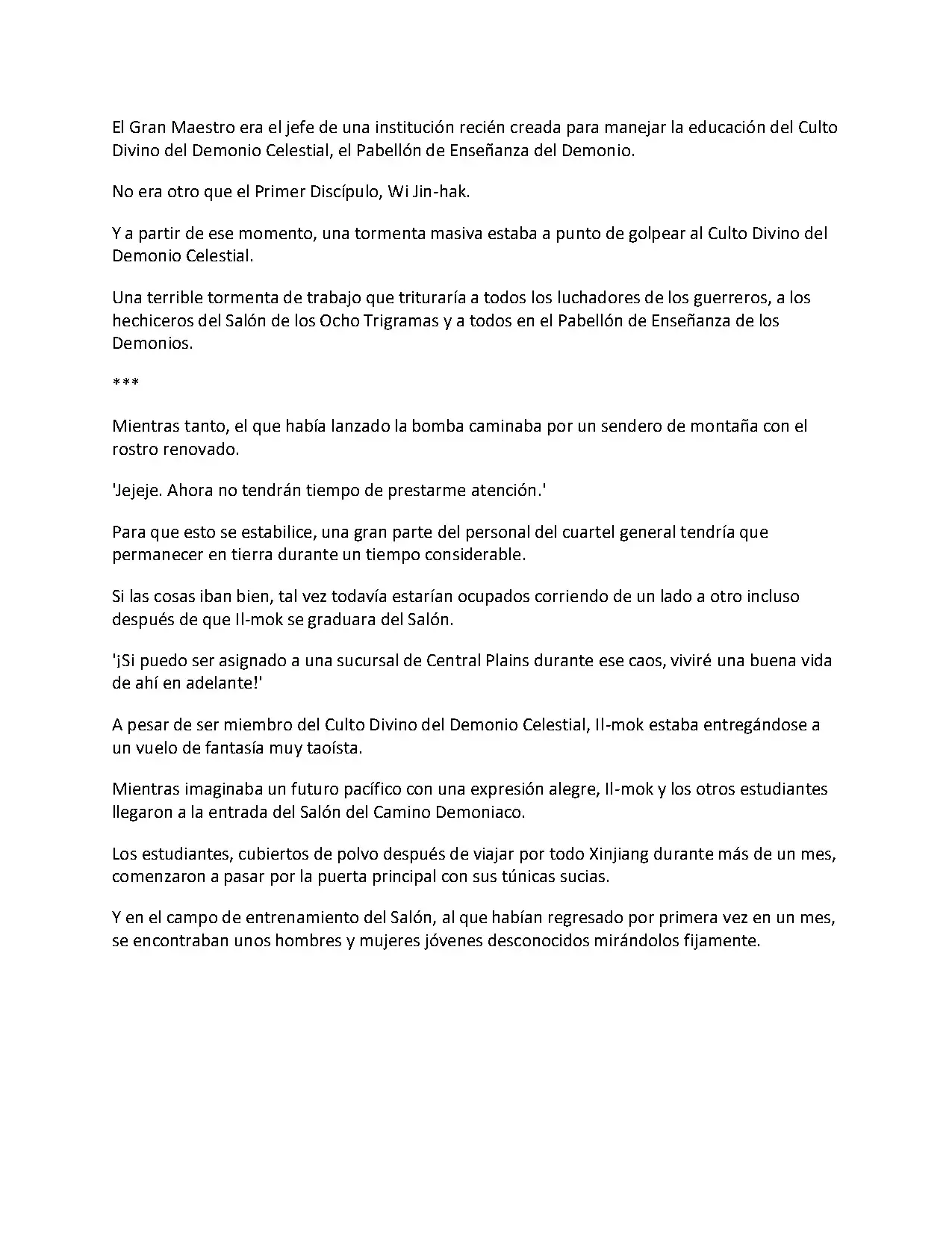 Obligado A Ser Demonio Celestial - Capítulo 159 - Página 9 - LectorTMOo