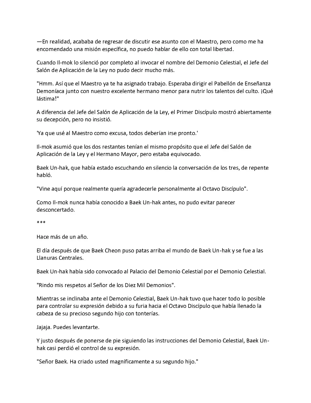 Obligado A Ser Demonio Celestial - Capítulo 180 - Página 6 - LectorTMOo