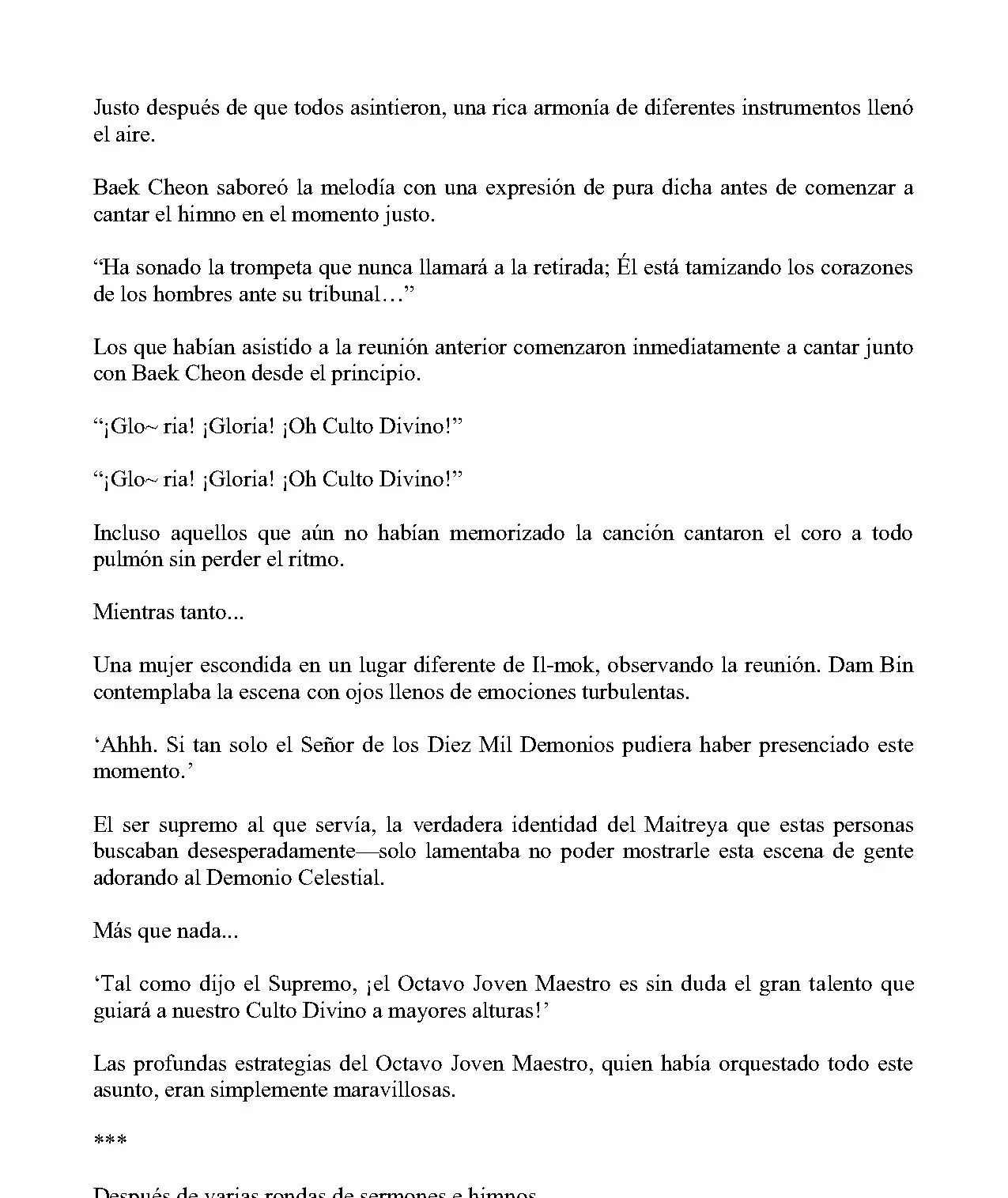 Obligado A Ser Demonio Celestial - Capítulo 205 - Página 6 - LectorTMOo