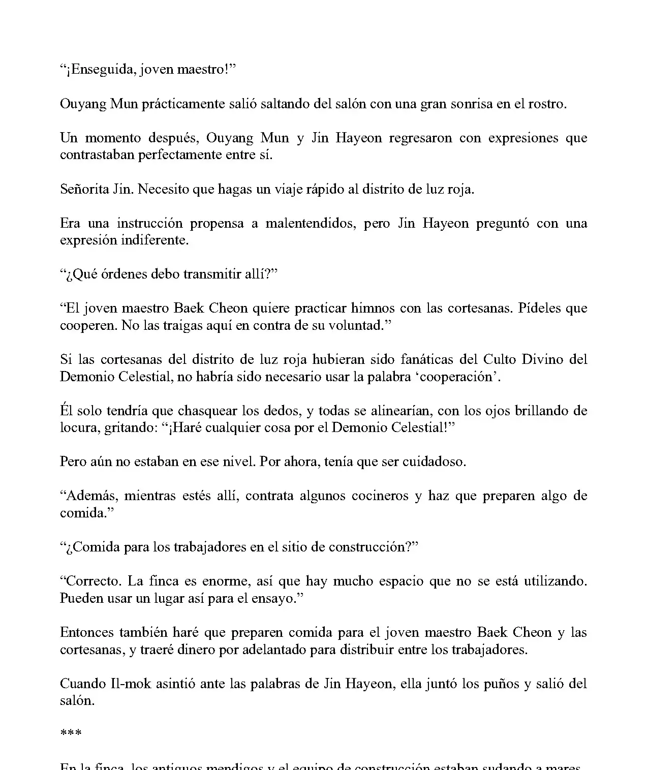 Obligado A Ser Demonio Celestial - Capítulo 206 - Página 5 - LectorTMOo