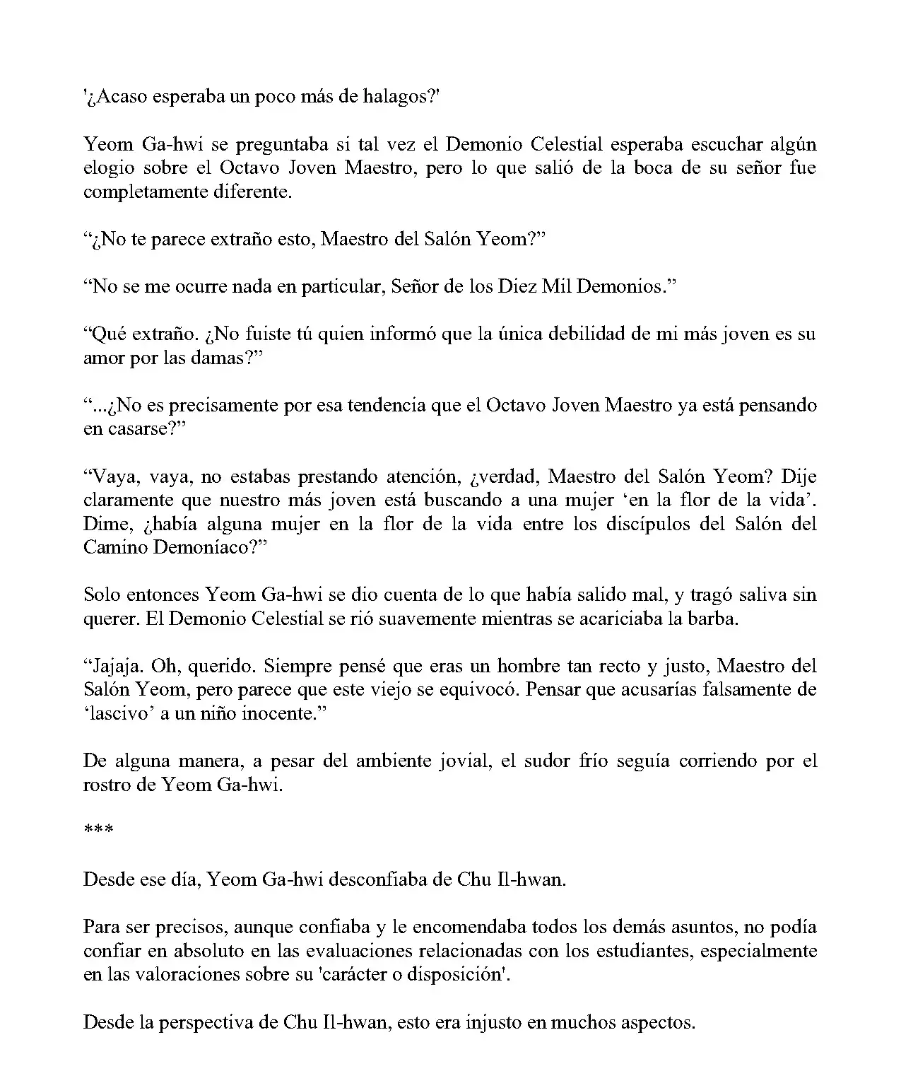 Obligado A Ser Demonio Celestial - Capítulo 208 - Página 6 - LectorTMOo