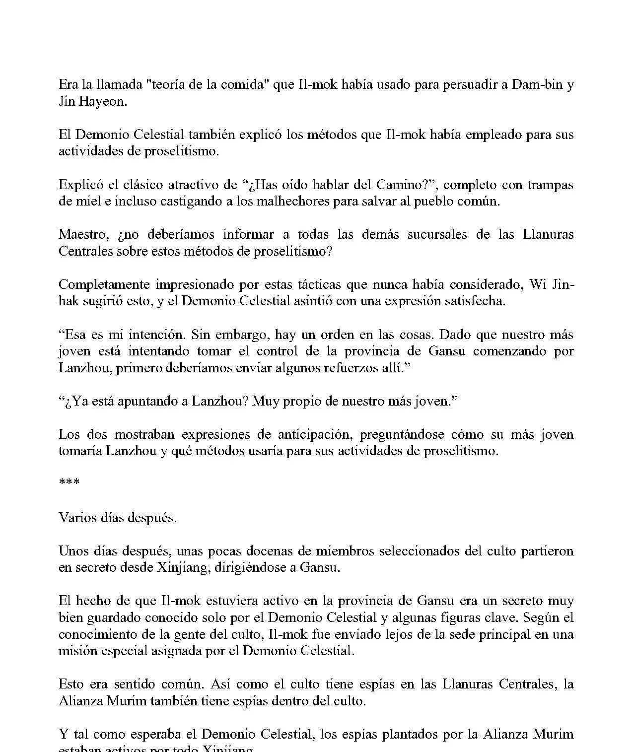 Obligado A Ser Demonio Celestial - Capítulo 209 - Página 5 - LectorTMOo