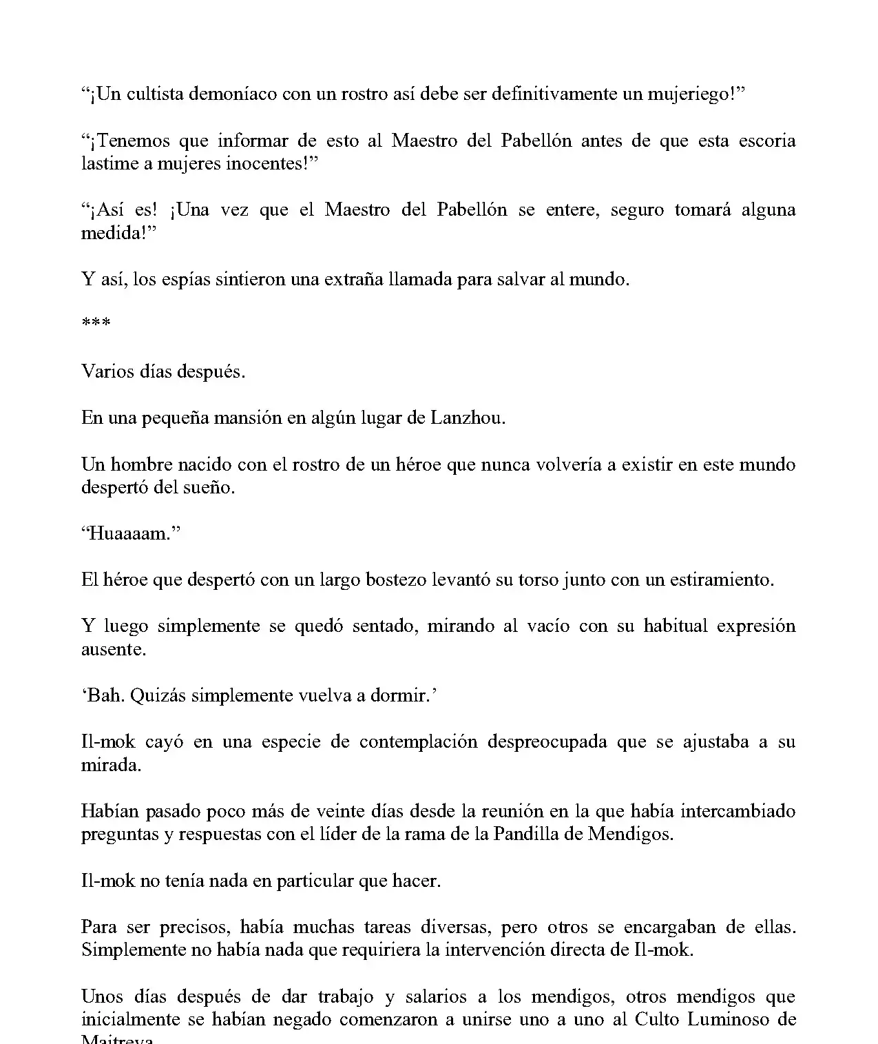 Obligado A Ser Demonio Celestial - Capítulo 209 - Página 9 - LectorTMOo