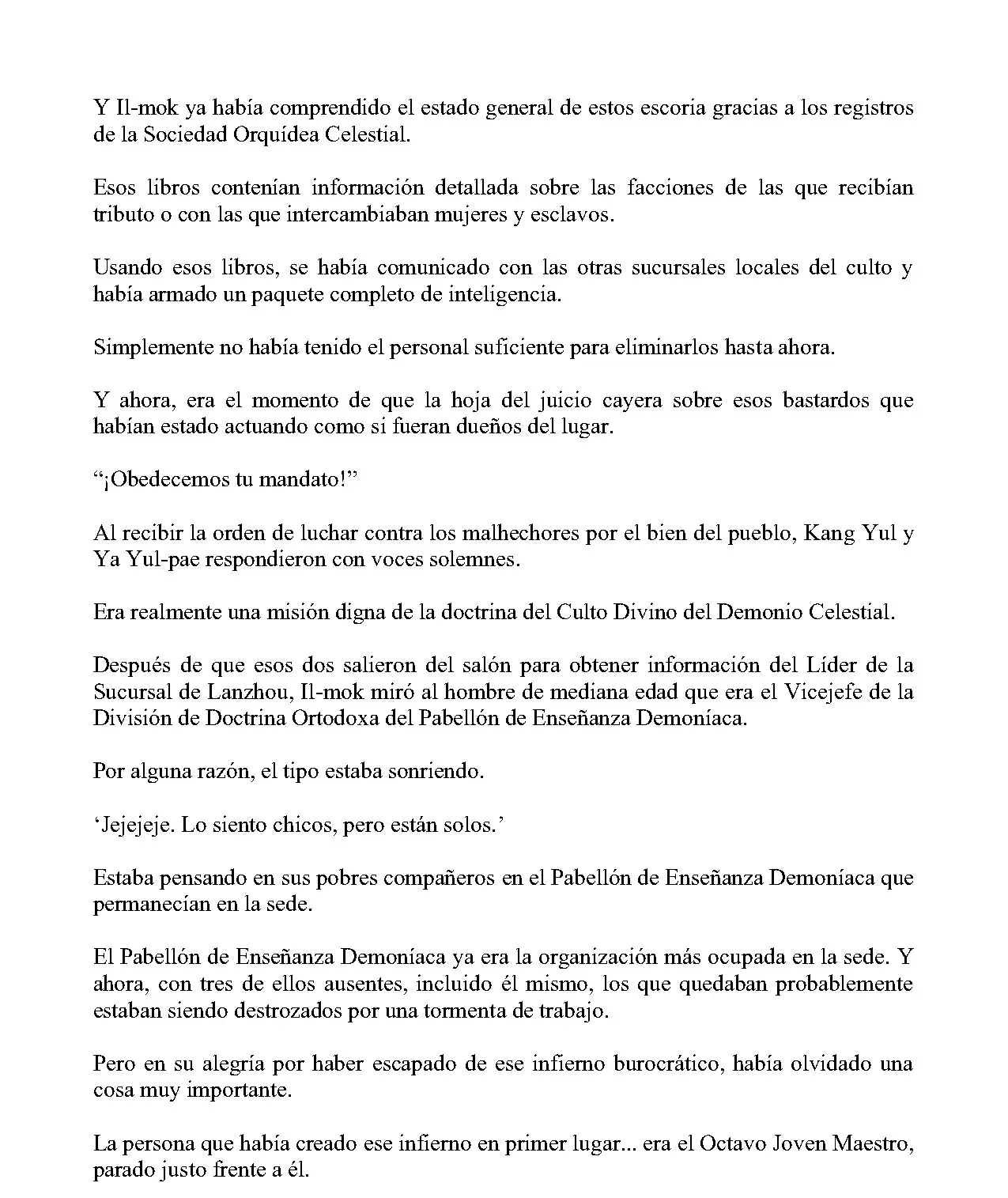 Obligado A Ser Demonio Celestial - Capítulo 210 - Página 6 - LectorTMOo