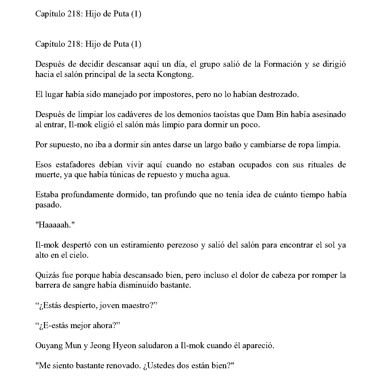 Obligado A Ser Demonio Celestial - Capítulo 218 - Página 2 - LectorTMOo