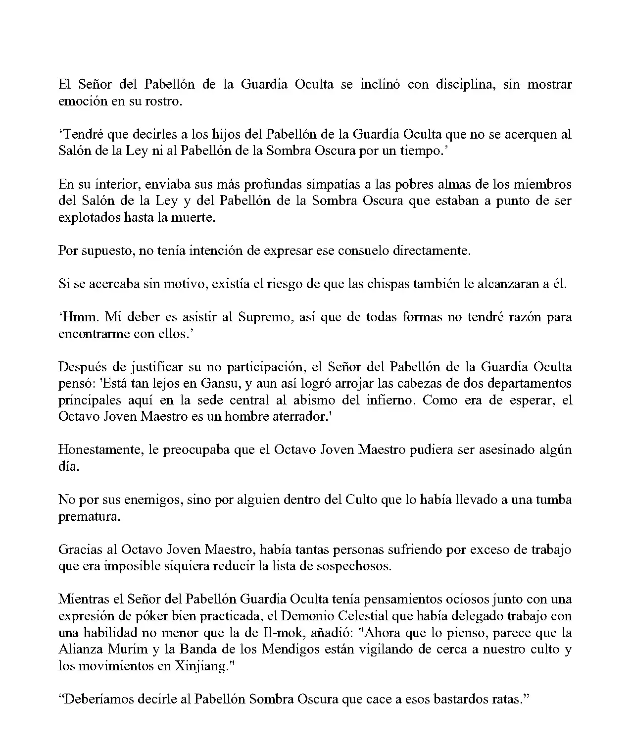 Obligado A Ser Demonio Celestial - Capítulo 227 - Página 8 - LectorTMOo