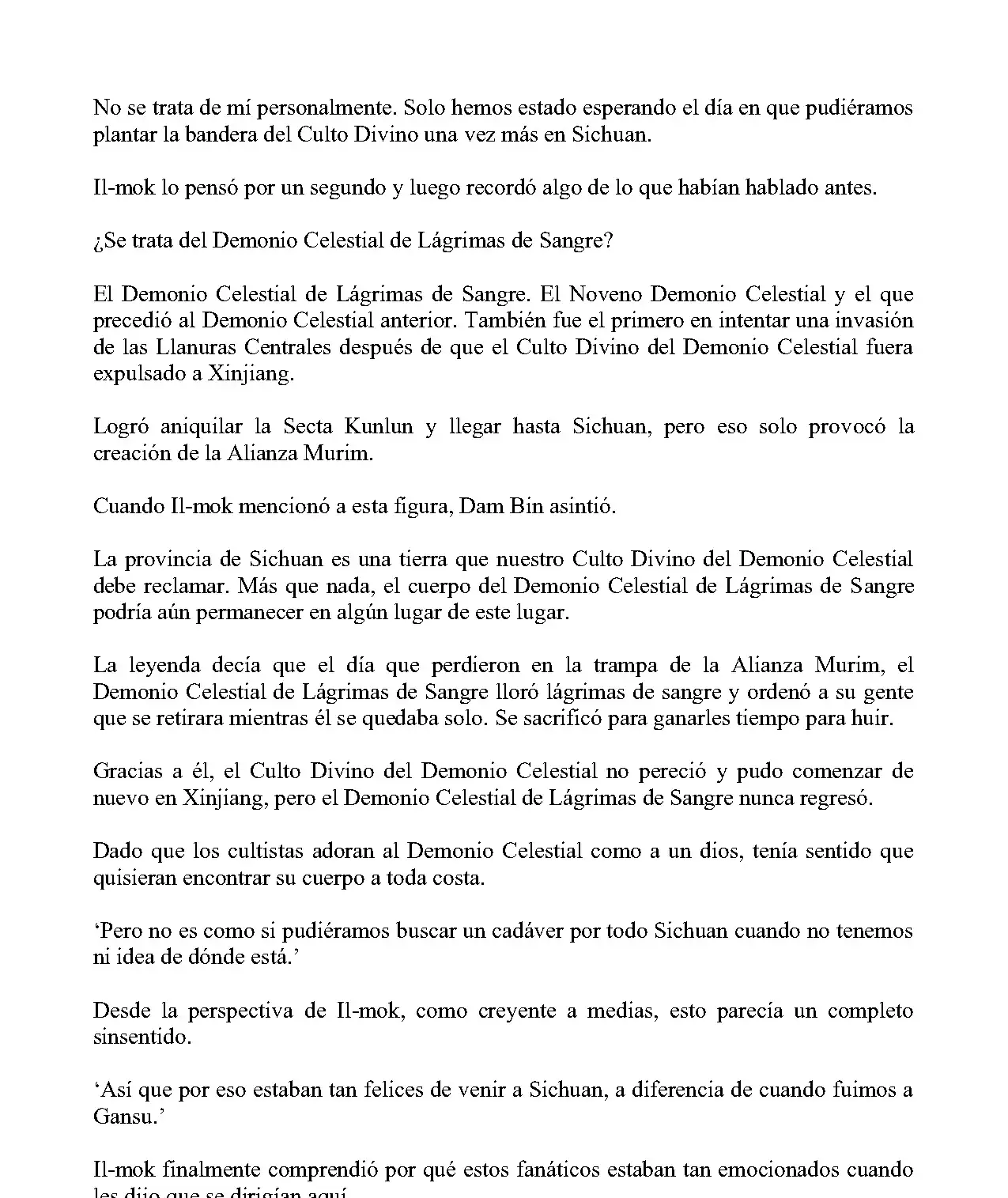 Obligado A Ser Demonio Celestial - Capítulo 247 - Página 6 - LectorTMOo