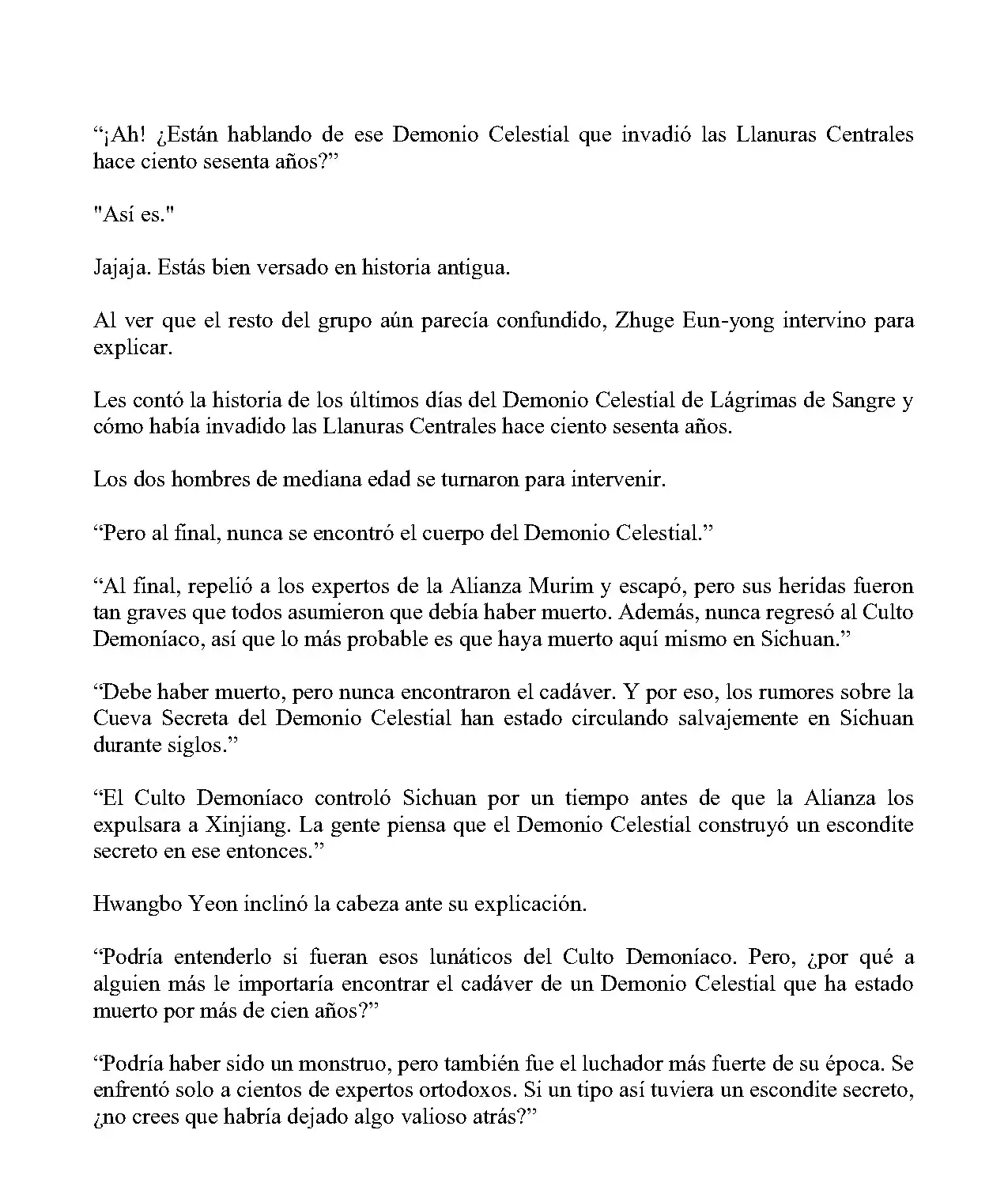 Obligado A Ser Demonio Celestial - Capítulo 249 - Página 4 - LectorTMOo