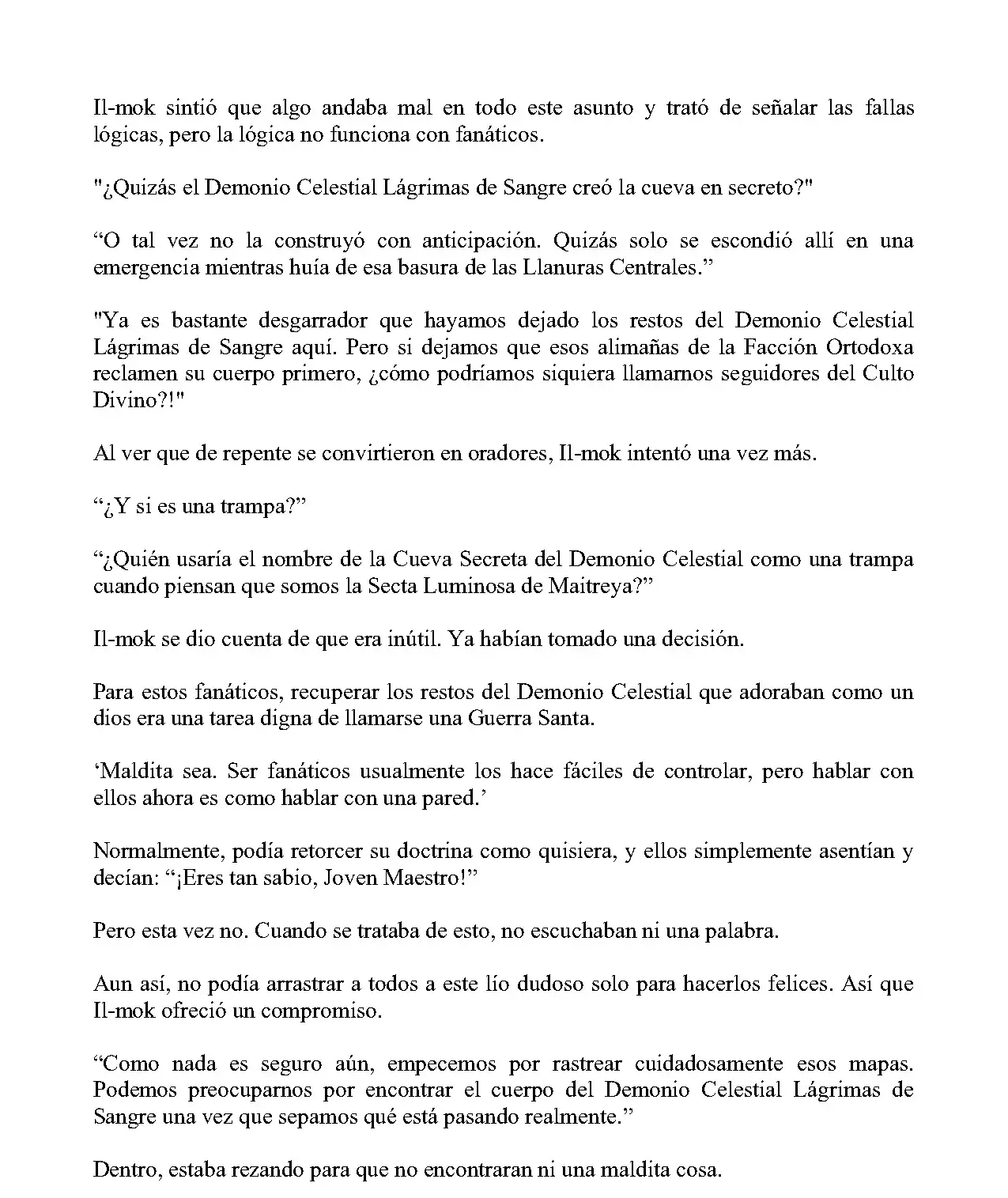 Obligado A Ser Demonio Celestial - Capítulo 249 - Página 8 - LectorTMOo