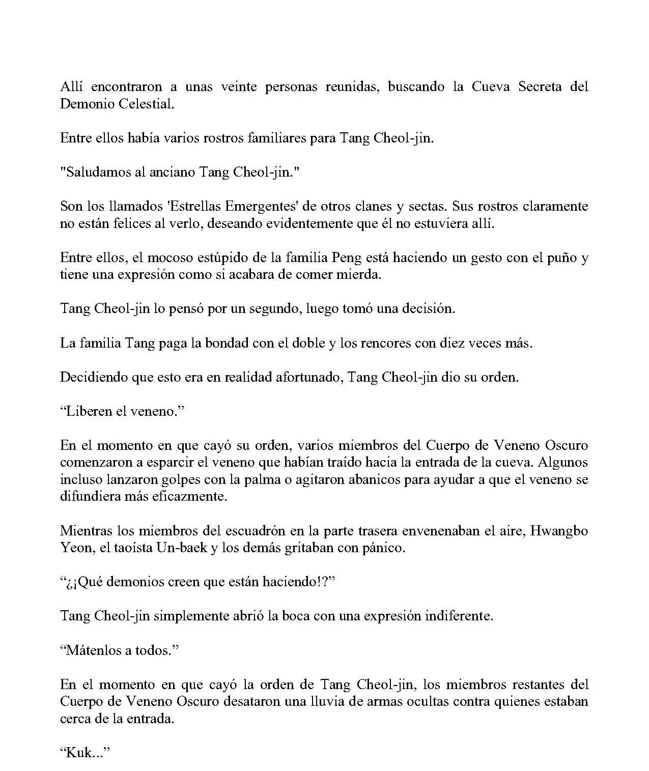 Obligado A Ser Demonio Celestial - Capítulo 250 - Página 8 - LectorTMOo
