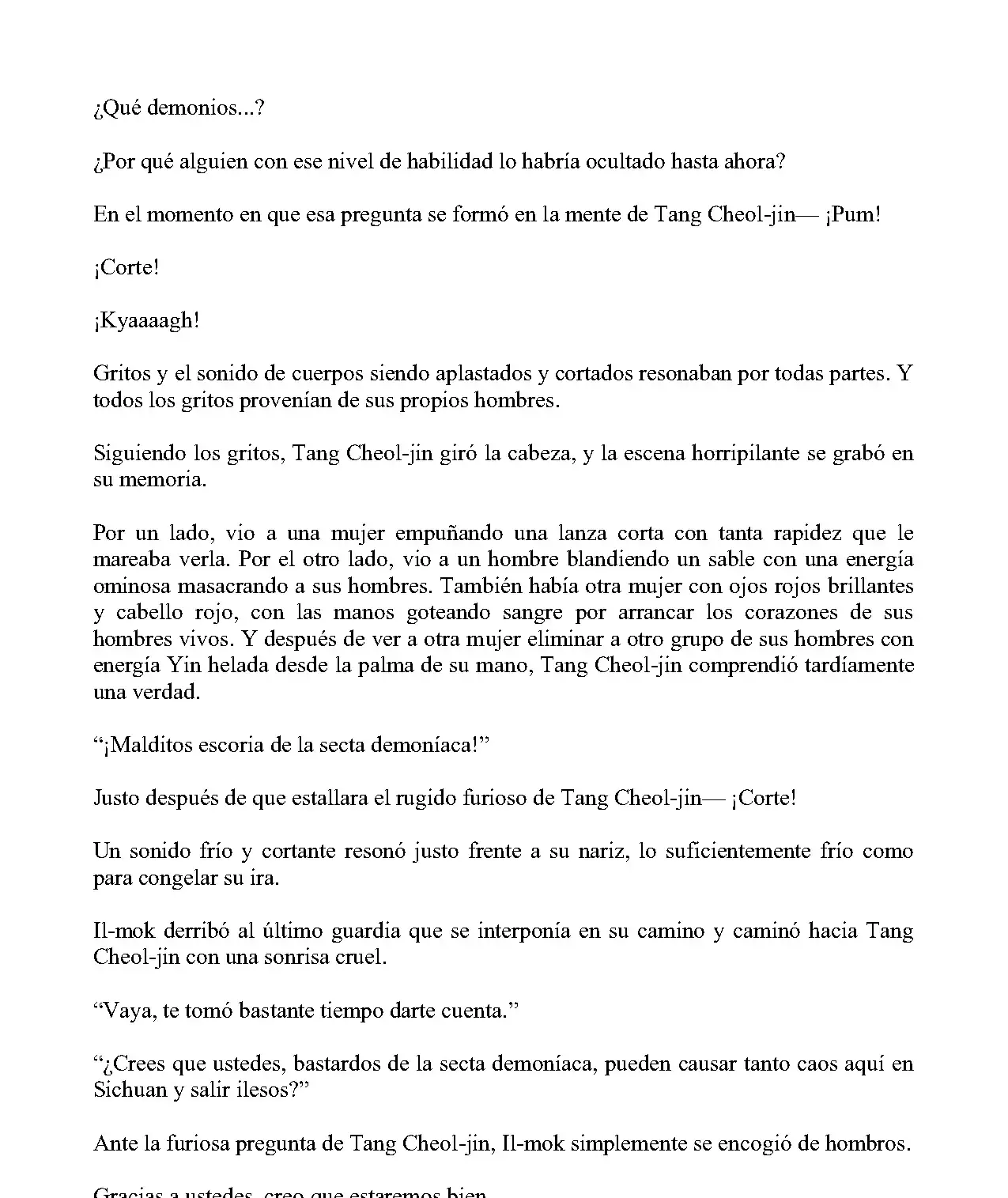 Obligado A Ser Demonio Celestial - Capítulo 252 - Página 5 - LectorTMOo
