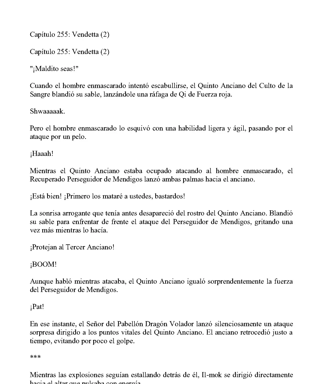 Obligado A Ser Demonio Celestial - Capítulo 255 - Página 2 - LectorTMOo