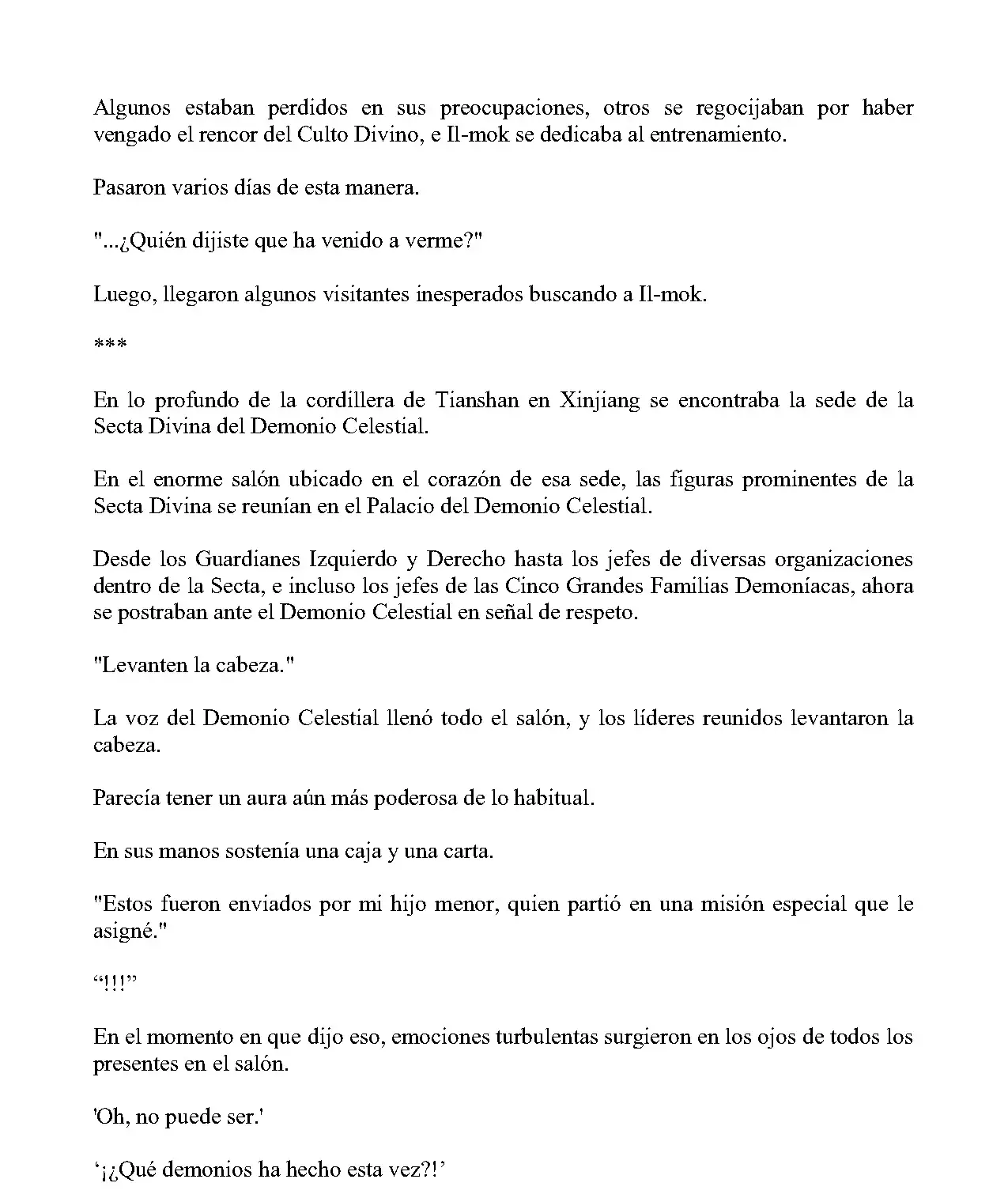 Obligado A Ser Demonio Celestial - Capítulo 263 - Página 4 - LectorTMOo
