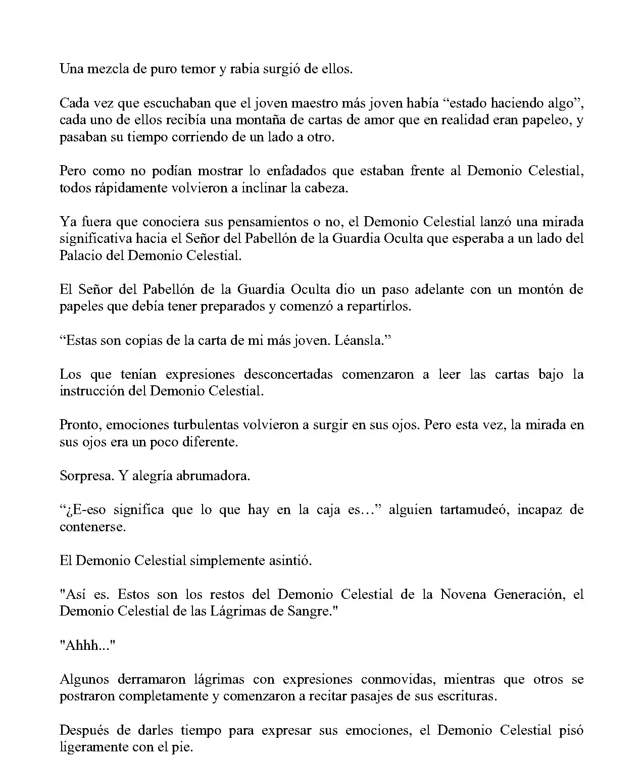 Obligado A Ser Demonio Celestial - Capítulo 263 - Página 5 - LectorTMOo