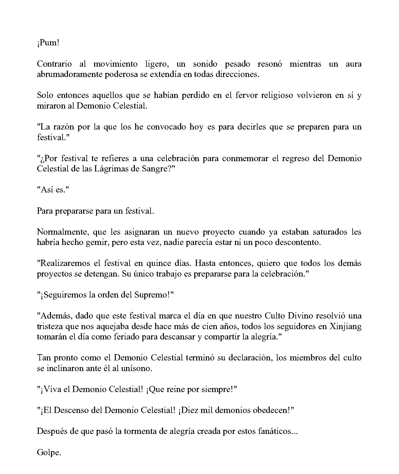 Obligado A Ser Demonio Celestial - Capítulo 263 - Página 6 - LectorTMOo