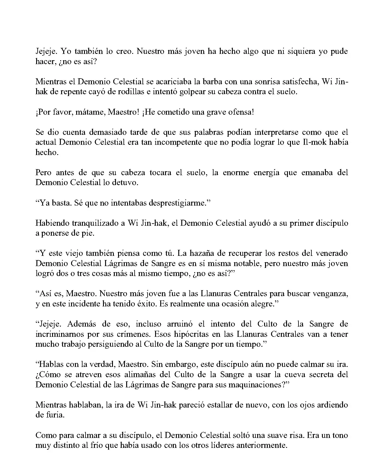 Obligado A Ser Demonio Celestial - Capítulo 263 - Página 8 - LectorTMOo
