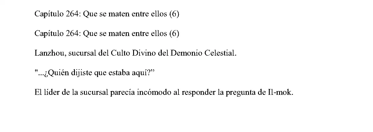 Obligado A Ser Demonio Celestial - Capítulo 264 - Página 2 - LectorTMOo