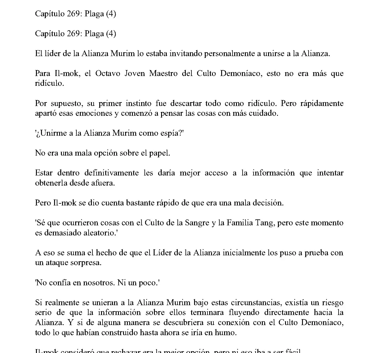 Obligado A Ser Demonio Celestial - Capítulo 269 - Página 2 - LectorTMOo