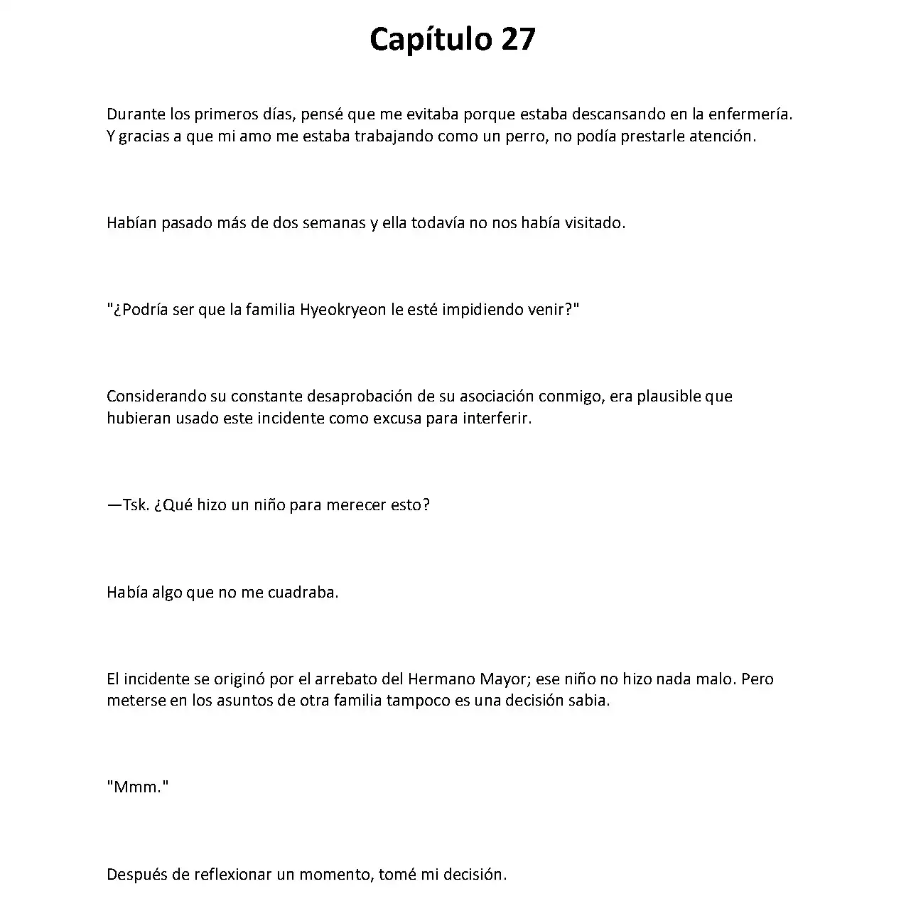 Obligado A Ser Demonio Celestial - Capítulo 27 - Página 2 - LectorTMOo