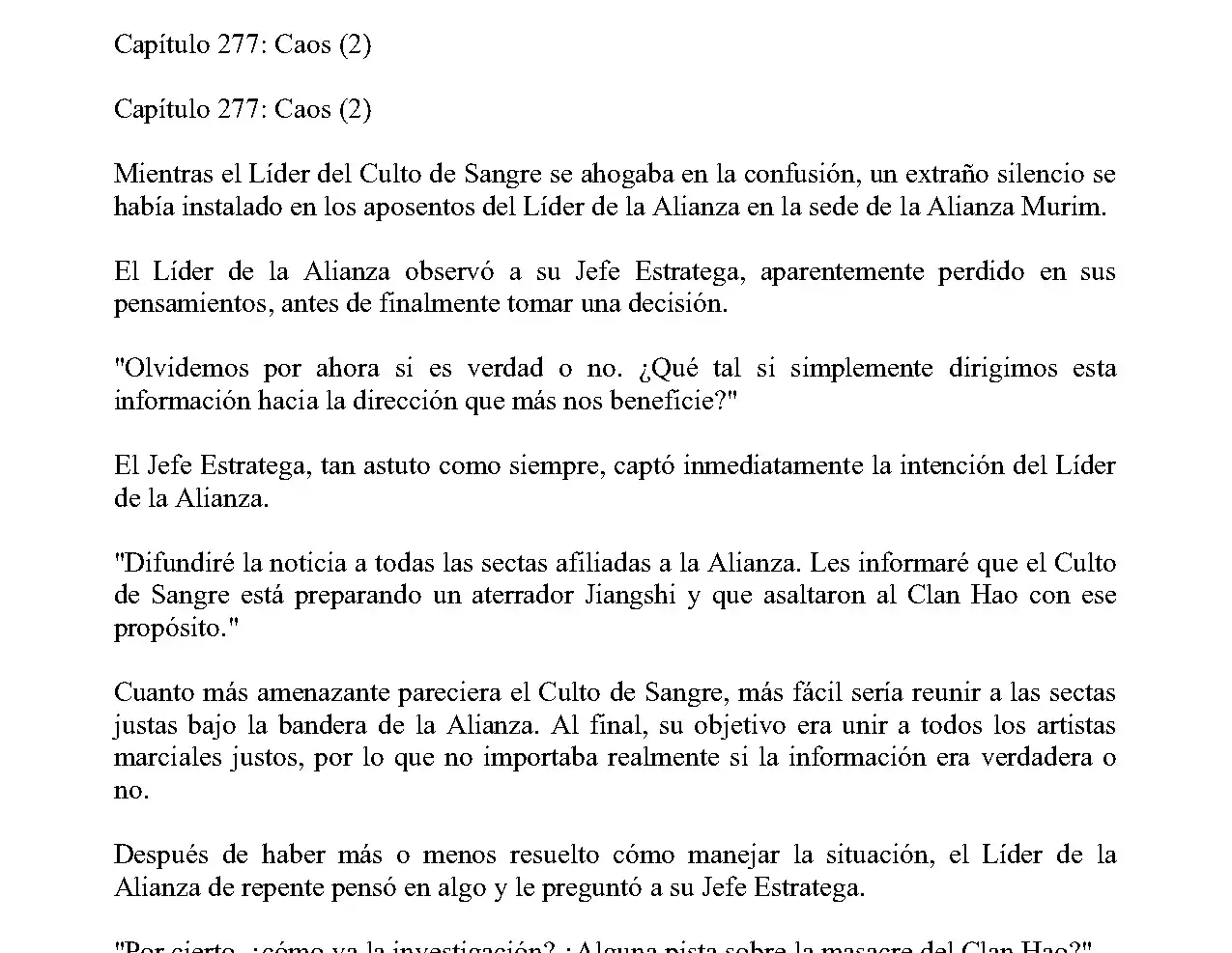 Obligado A Ser Demonio Celestial - Capítulo 277 - Página 2 - LectorTMOo