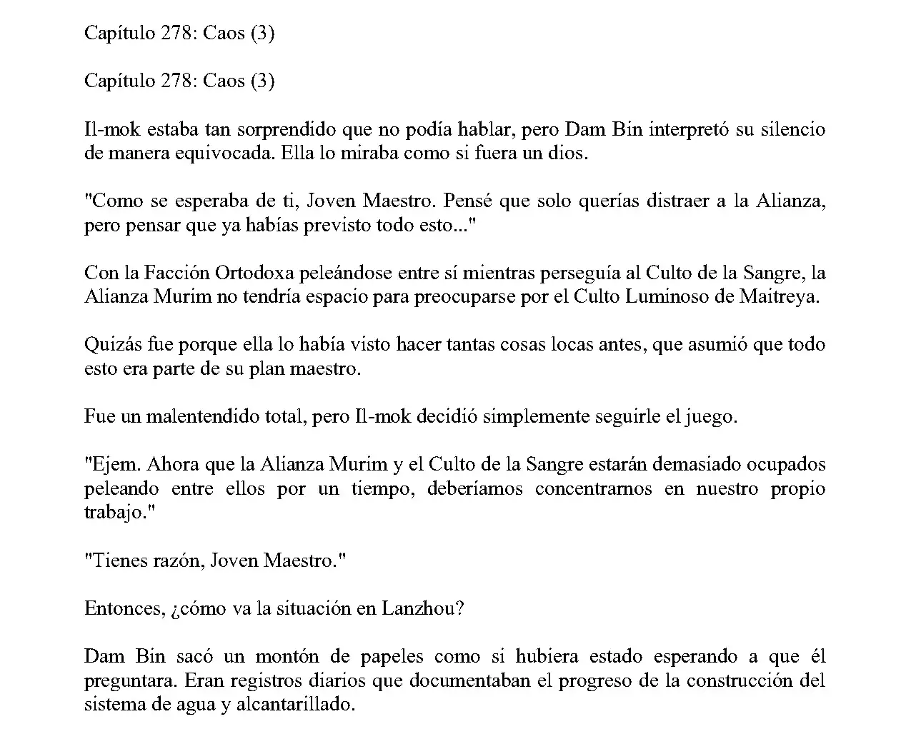 Obligado A Ser Demonio Celestial - Capítulo 278 - Página 2 - LectorTMOo
