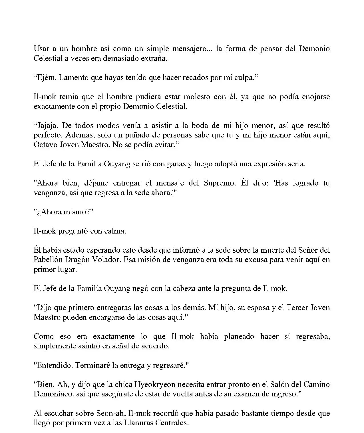 Obligado A Ser Demonio Celestial - Capítulo 279 - Página 7 - LectorTMOo