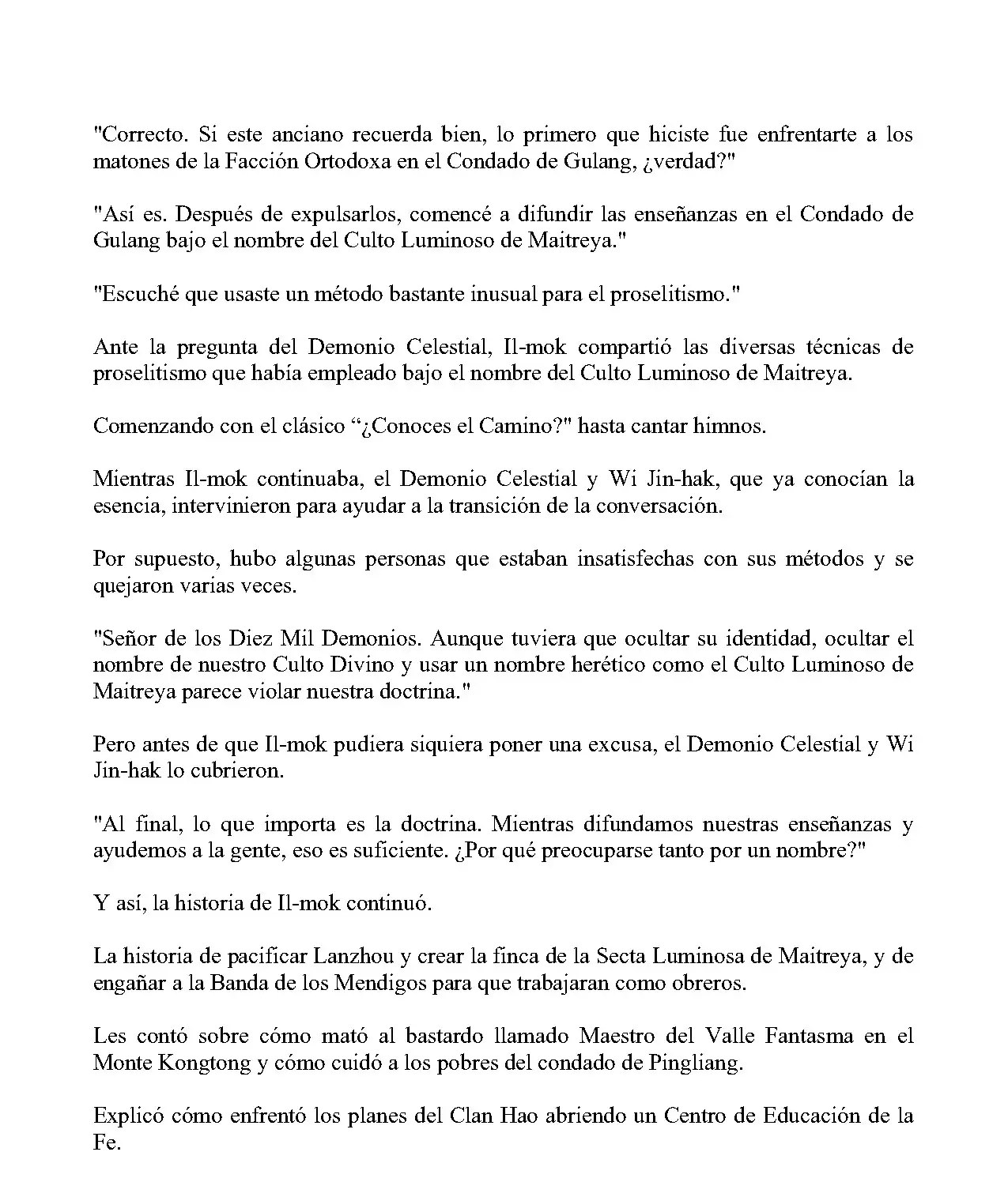 Obligado A Ser Demonio Celestial - Capítulo 280 - Página 9 - LectorTMOo