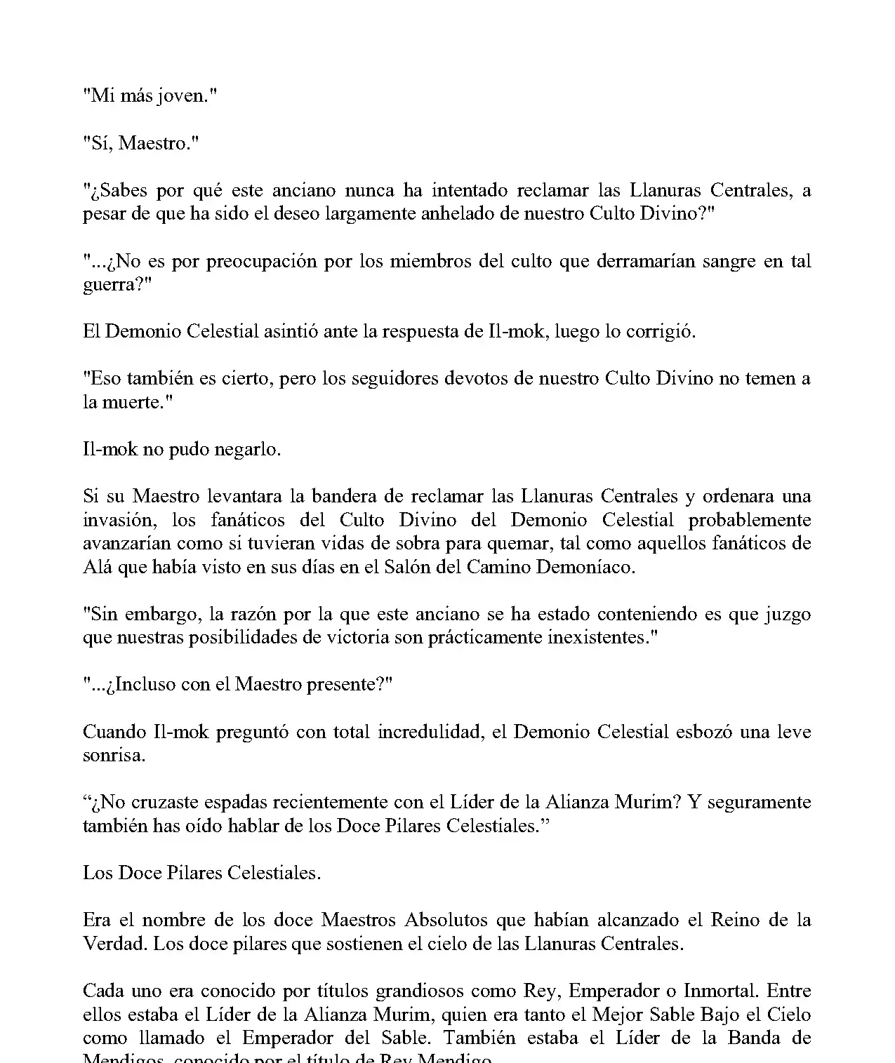Obligado A Ser Demonio Celestial - Capítulo 281 - Página 4 - LectorTMOo