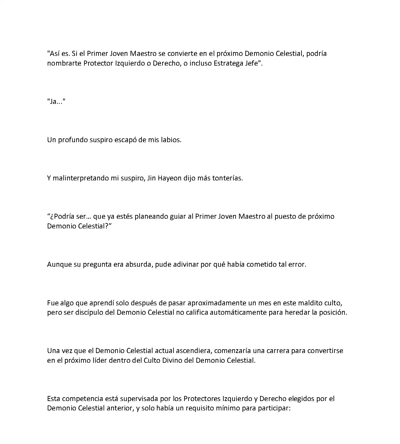Obligado A Ser Demonio Celestial - Capítulo 29 - Página 4 - LectorTMOo