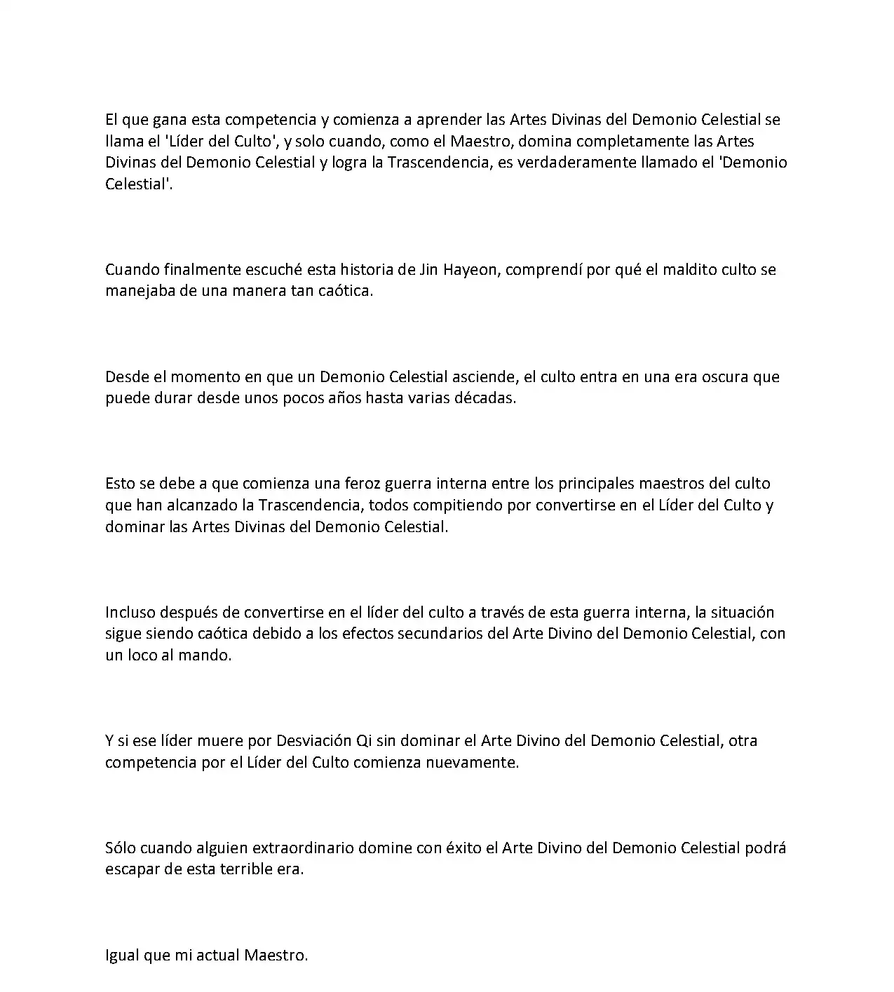 Obligado A Ser Demonio Celestial - Capítulo 29 - Página 6 - LectorTMOo