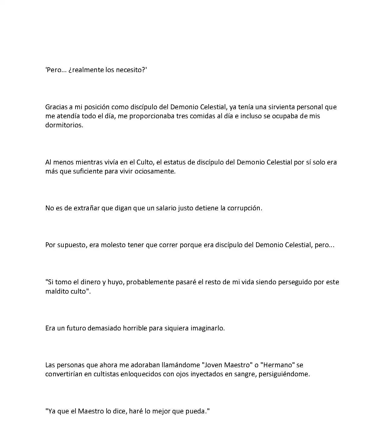 Obligado A Ser Demonio Celestial - Capítulo 30 - Página 5 - LectorTMOo