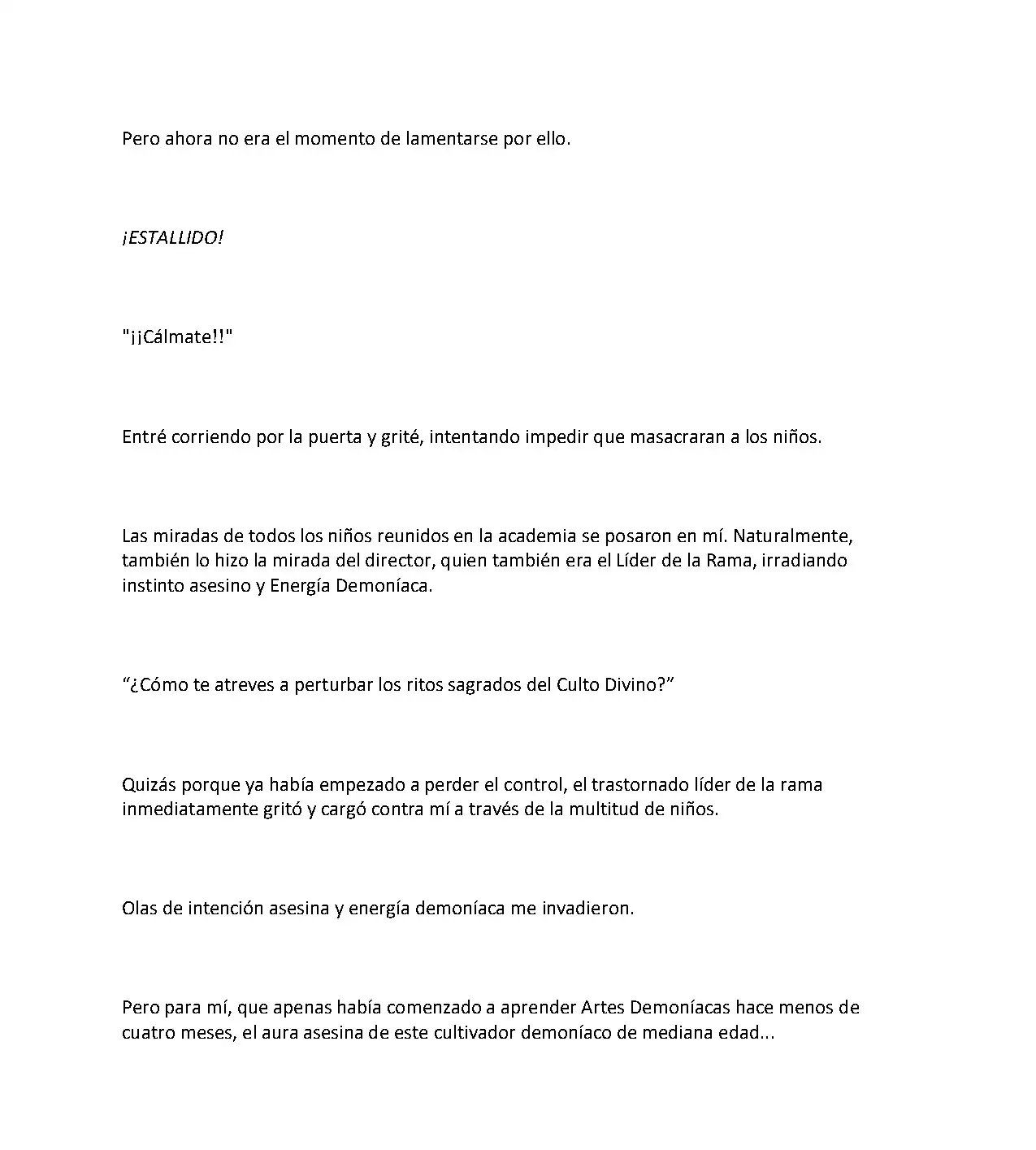 Obligado A Ser Demonio Celestial - Capítulo 31 - Página 3 - LectorTMOo