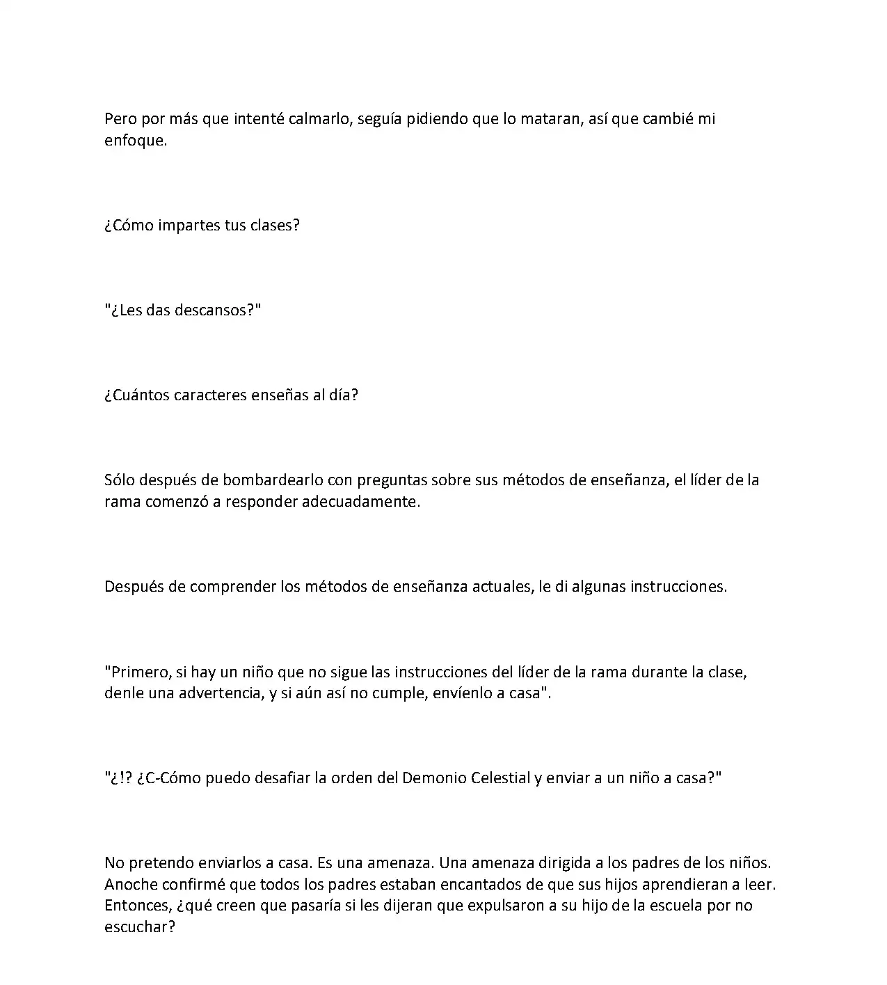 Obligado A Ser Demonio Celestial - Capítulo 31 - Página 9 - LectorTMOo