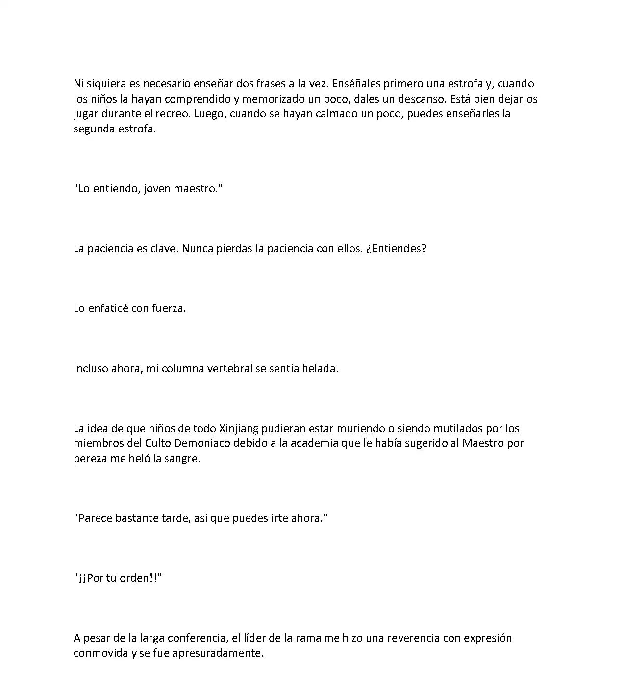 Obligado A Ser Demonio Celestial - Capítulo 31 - Página 12 - LectorTMOo