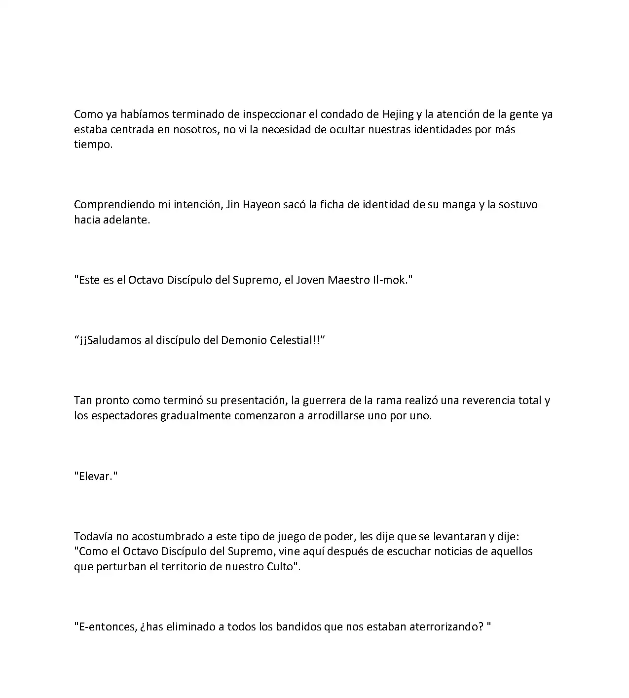 Obligado A Ser Demonio Celestial - Capítulo 33 - Página 6 - LectorTMOo