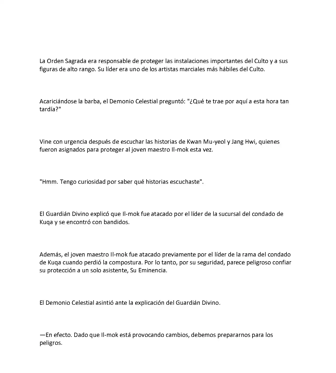 Obligado A Ser Demonio Celestial - Capítulo 34 - Página 11 - LectorTMOo