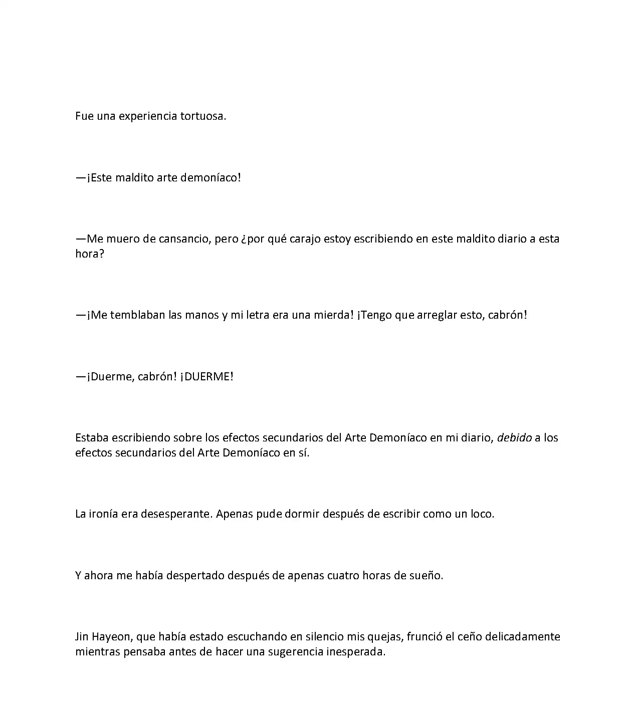 Obligado A Ser Demonio Celestial - Capítulo 38 - Página 8 - LectorTMOo