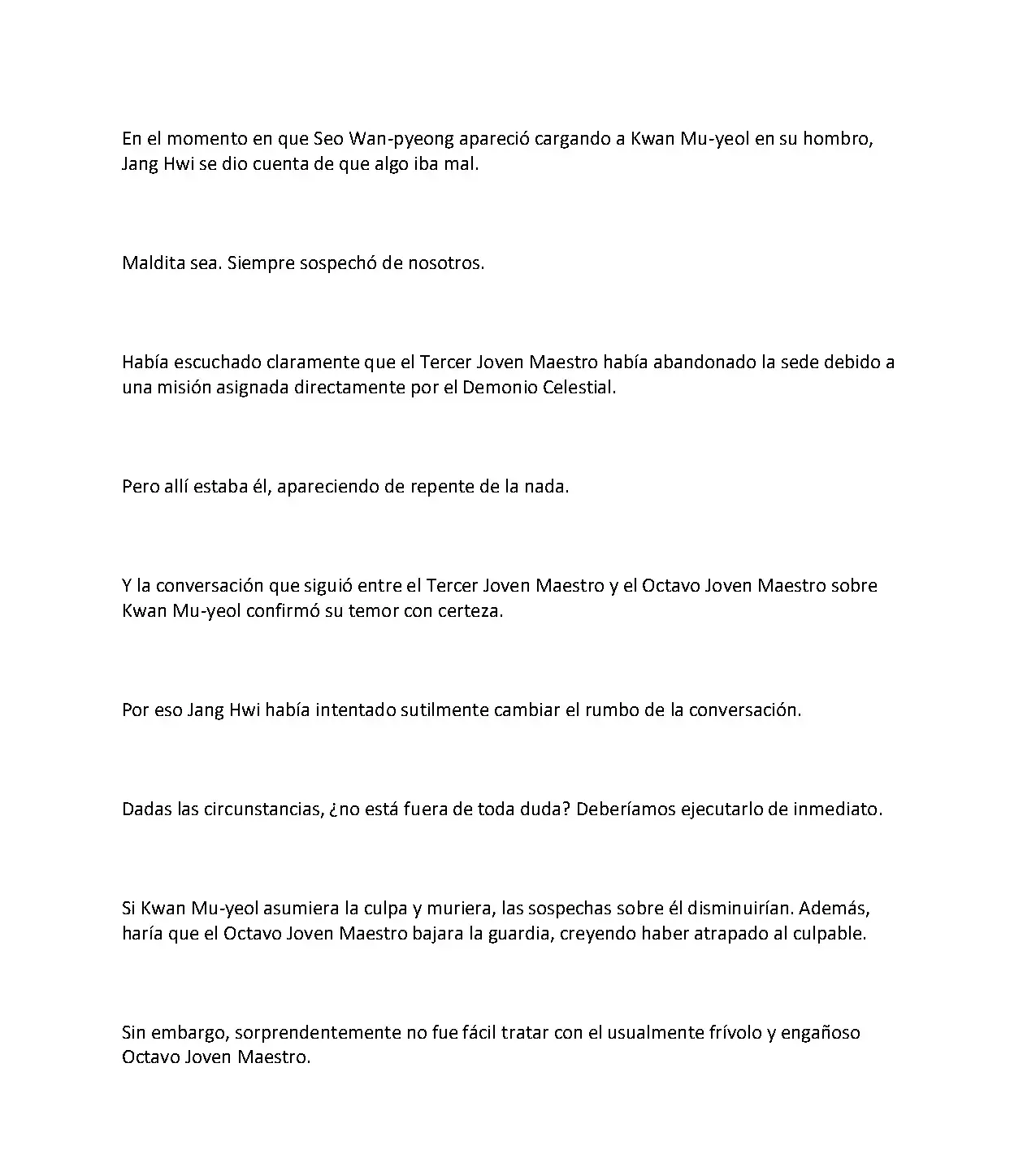 Obligado A Ser Demonio Celestial - Capítulo 45 - Página 6 - LectorTMOo